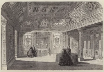 The Chamber of Mary de Medicis, in the Palace of the Luxembourg, Paris